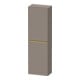 Duravit Halbhochschrank D-Neo 40x24cm, 1 Tür, 4 Bö, An R, g pol/Bas ma-1