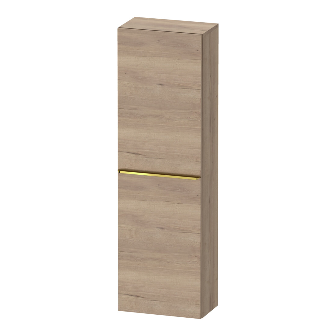 Duravit Halbhochschrank D-Neo 40x24cm, 1 Tür, 4 Bö, An R, g pol/Ei ma