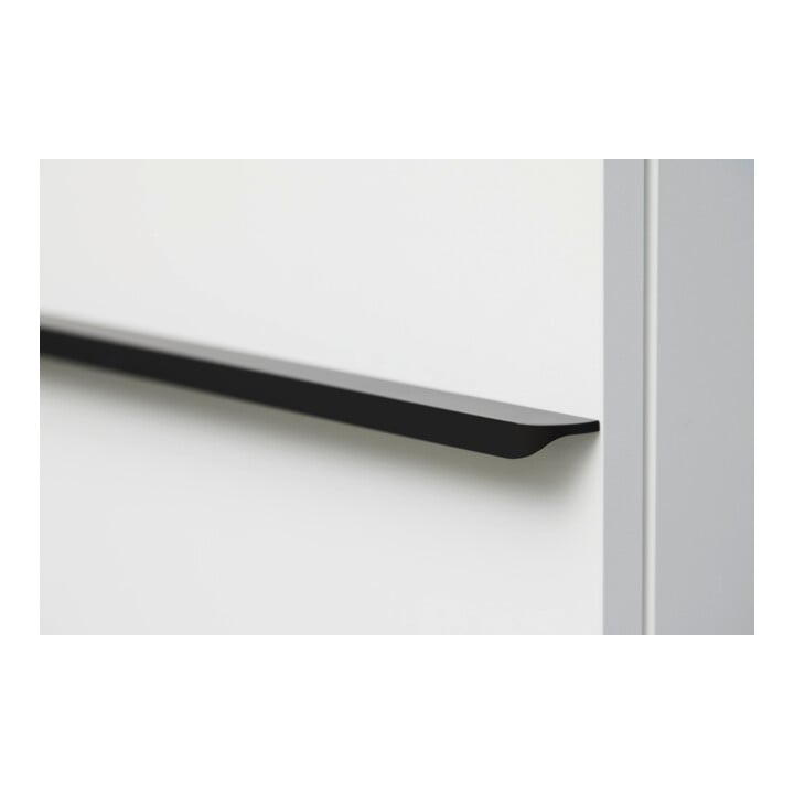 Duravit Halbhochschrank D-Neo 40x24cm, 1 Tür, 4 Bö, An R, g pol/Ei ma