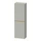 Duravit Halbhochschrank D-Neo 40x24cm, 1 Tür, 4 Bö, An R, g pol/gr ma-1