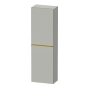 Duravit Halbhochschrank D-Neo 40x24cm, 1 Tür, 4 Bö, An R, g pol/gr ma
