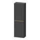 Duravit Halbhochschrank D-Neo 40x24cm, 1 Tür, 4 Bö, An R, g pol/gra ma-1