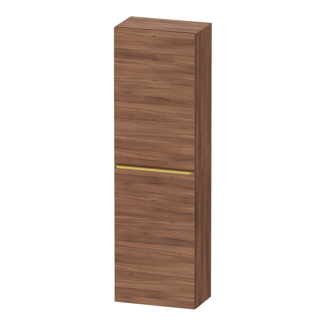 Duravit Halbhochschrank D-Neo 40x24cm, 1 Tür, 4 Bö, An R, g pol/Nu Nat