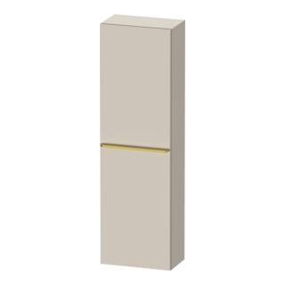 Duravit Halbhochschrank D-Neo 40x24cm, 1 Tür, 4 Bö, An R, g pol/Tau ma