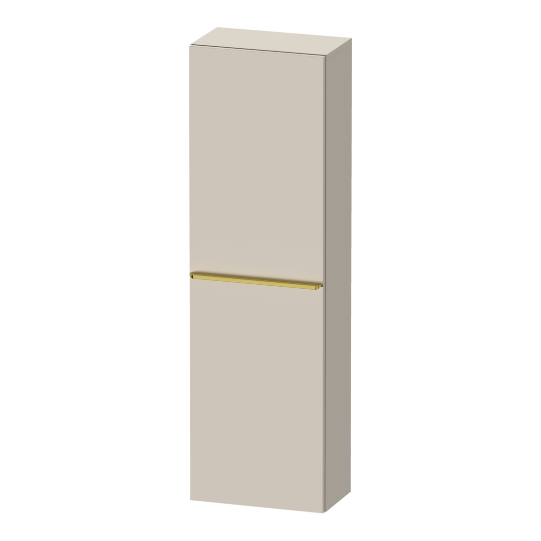 Duravit Halbhochschrank D-Neo 40x24cm, 1 Tür, 4 Bö, An R, g pol/Tau ma