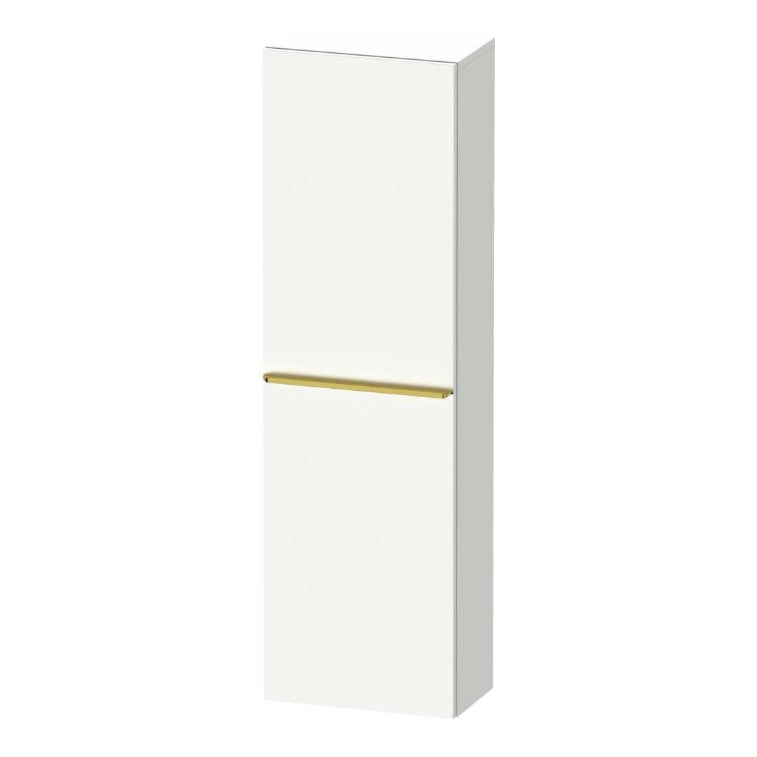 Duravit Halbhochschrank D-Neo 40x24cm, 1 Tür, 4 Bö, An R, g pol/w ma
