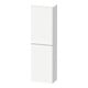 Duravit Halbhochschrank D-Neo 40x24cm, 1 Tür, 4 Bö, An re, chr/we ma-1