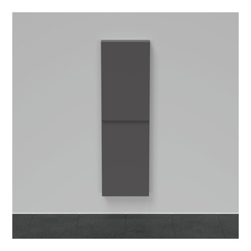 Duravit Halbhochschrank D-Neo 40x24x132cm, 1 Tür, 4 Fachb., graph matt