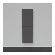 Duravit Halbhochschrank D-Neo 40x24x132cm, 1 Tür, 4 Fachb., graph matt-3