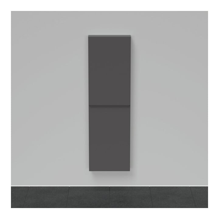 Duravit Halbhochschrank D-Neo 40x24x132cm, 1 Tür, 4 Fachb., graph matt