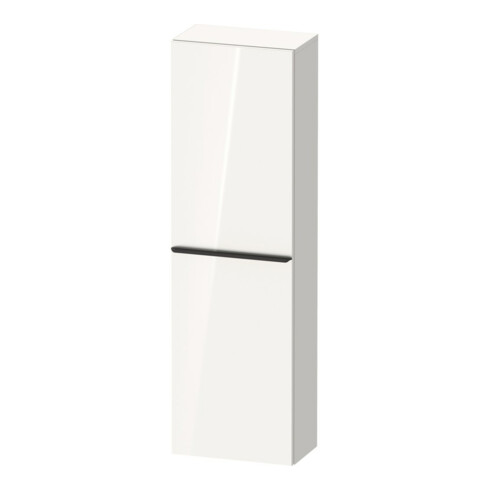 Duravit Halbhochschrank D-Neo 40x24x132cm, 1 Tür, 4 Fachb., we. hgl