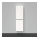 Duravit Halbhochschrank D-Neo 40x24x132cm, 1 Tür, 4 Fachb., we. hgl-3