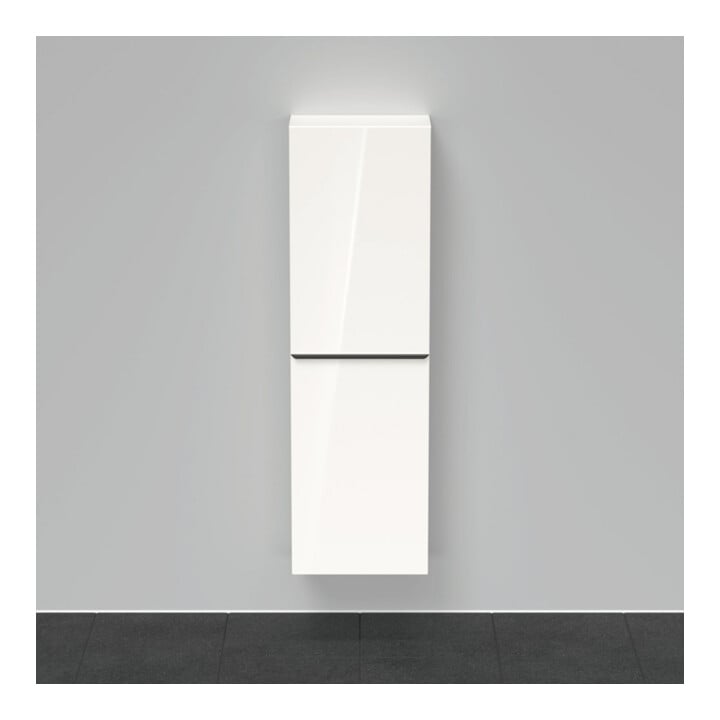 Duravit Halbhochschrank D-Neo 40x24x132cm, 1 Tür, 4 Fachb., we. hgl