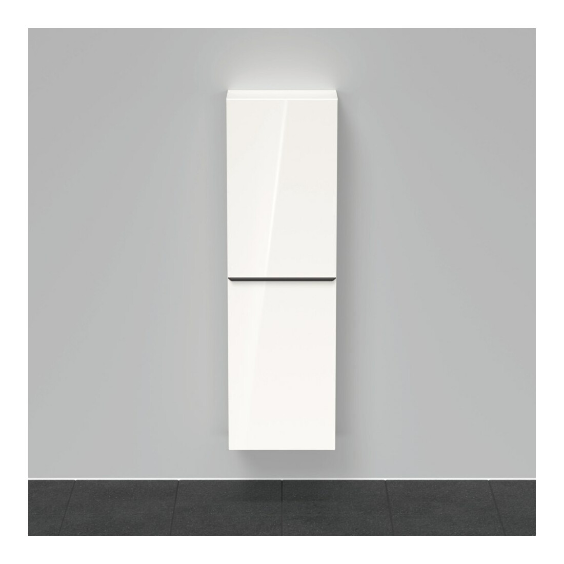 Duravit Halbhochschrank D-Neo 40x24x132cm, 1 Tür, 4 Fachb., we. hgl
