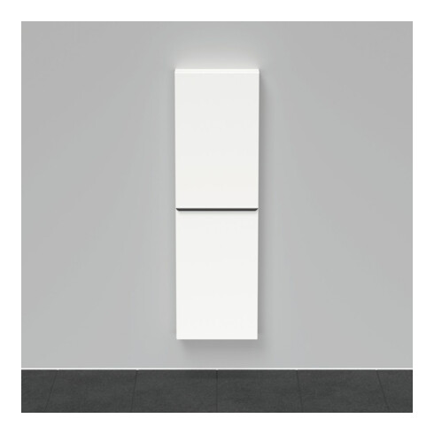 Duravit Halbhochschrank D-Neo 40x24x132cm, 1 Tür, 4 Fachb., weiß matt
