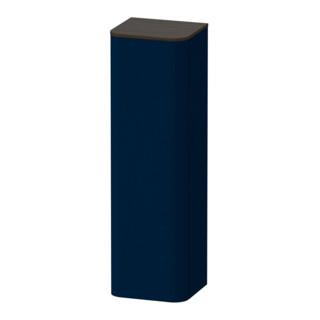 Duravit Halbhochschrank Happy D.2 Plus 40x36x133,6cm, 1 T., T. li, blau s-matt