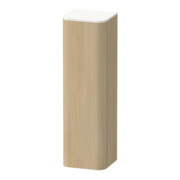 Duravit Halbhochschrank Happy D.2 Plus 40x36x133,6cm, 1 T., T. li, Medit. Eiche