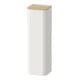 Duravit Halbhochschrank Happy D.2 Plus 40x36x133,6cm, 1 T, T li, Nord we s-matt-1