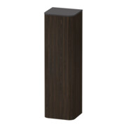 Duravit Halbhochschrank Happy D.2 Plus 40x36x133,6cm, 1 T., T. li, Nussb geb.