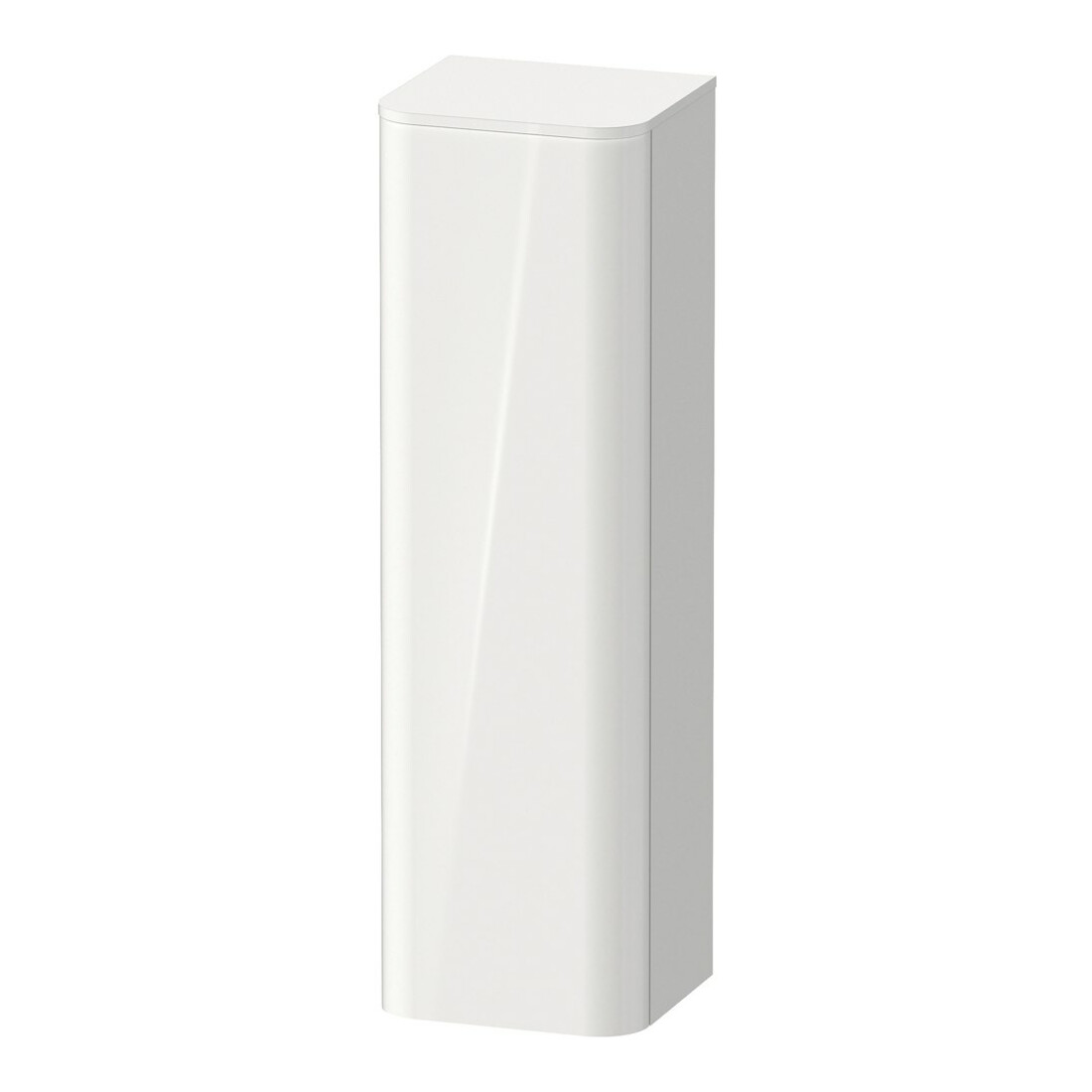 Duravit Halbhochschrank Happy D.2 Plus 40x36x133,6cm, 1 T., T. li, Tau matt