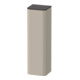 Duravit Halbhochschrank Happy D.2 Plus 40x36x133,6cm, 1 T., T. li, Tau s-matt-1