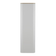 Duravit Halbhochschrank Happy D.2 Plus 40x36x133,6cm, 1 T., T. li, we hochglanz