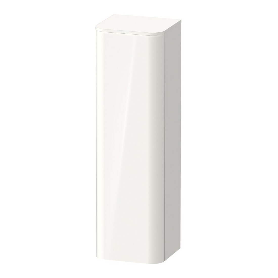 Duravit Halbhochschrank Happy D.2 Plus 40x36x133,6cm, 1 T., T. li, we hochglanz