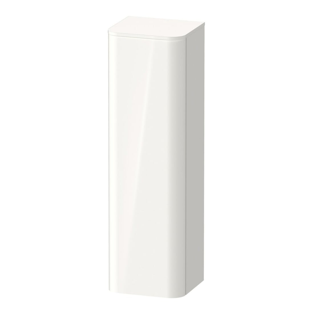 Duravit Halbhochschrank Happy D.2 Plus 40x36x133,6cm, 1 T., T. re, we hochglanz
