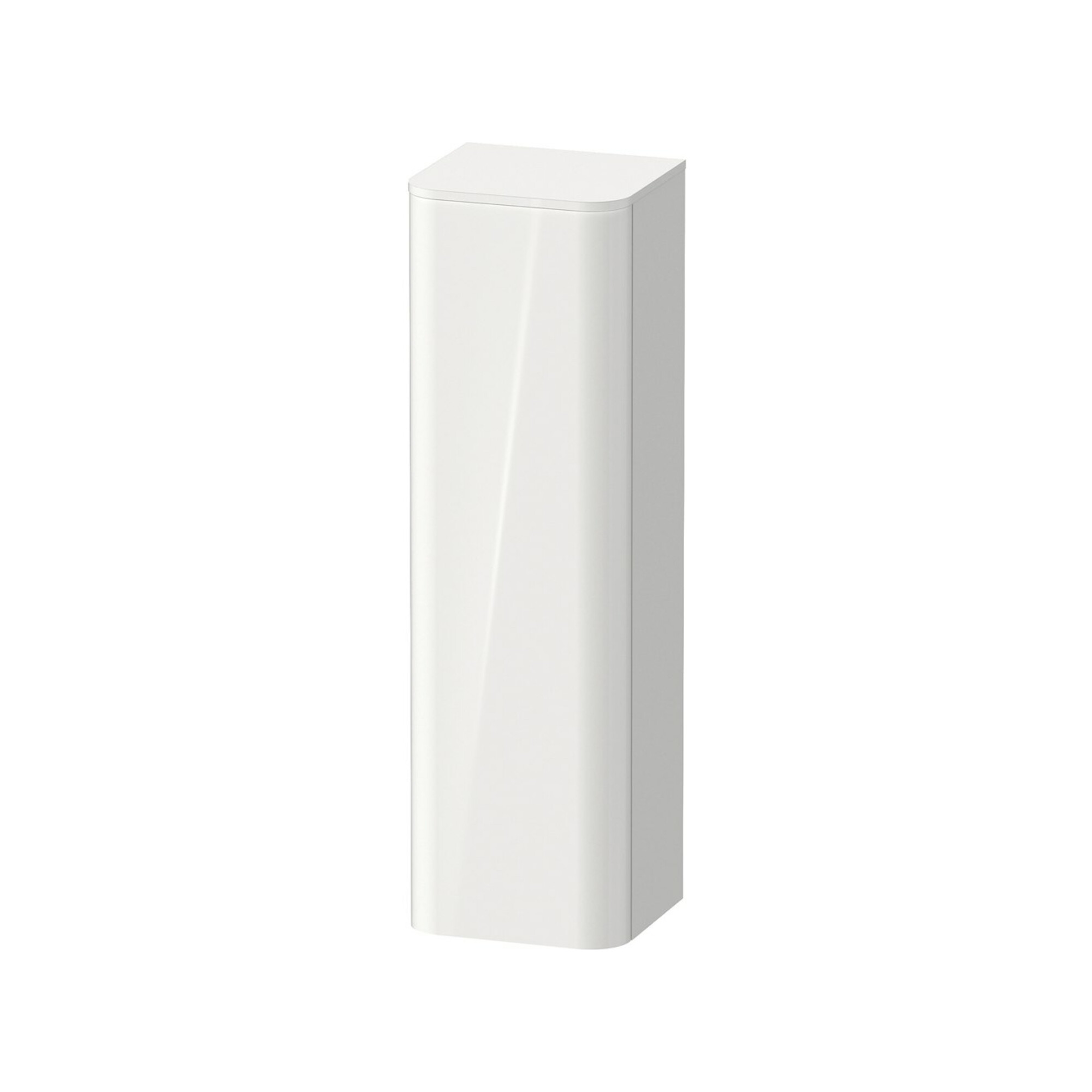 Duravit Halbhochschrank Happy D.2 Plus 40x36x133,6cm, 1 T., T. re, we supermatt