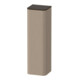Duravit Halbhochschrank Happy D.2 Plus 40x36x133,6cm, 1 Tür, Tür links, leinen-1