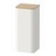 Duravit Halbhochschrank Happy D.2 Plus 40x36x88cm, 1 porte, droite, blanc nord mat-1