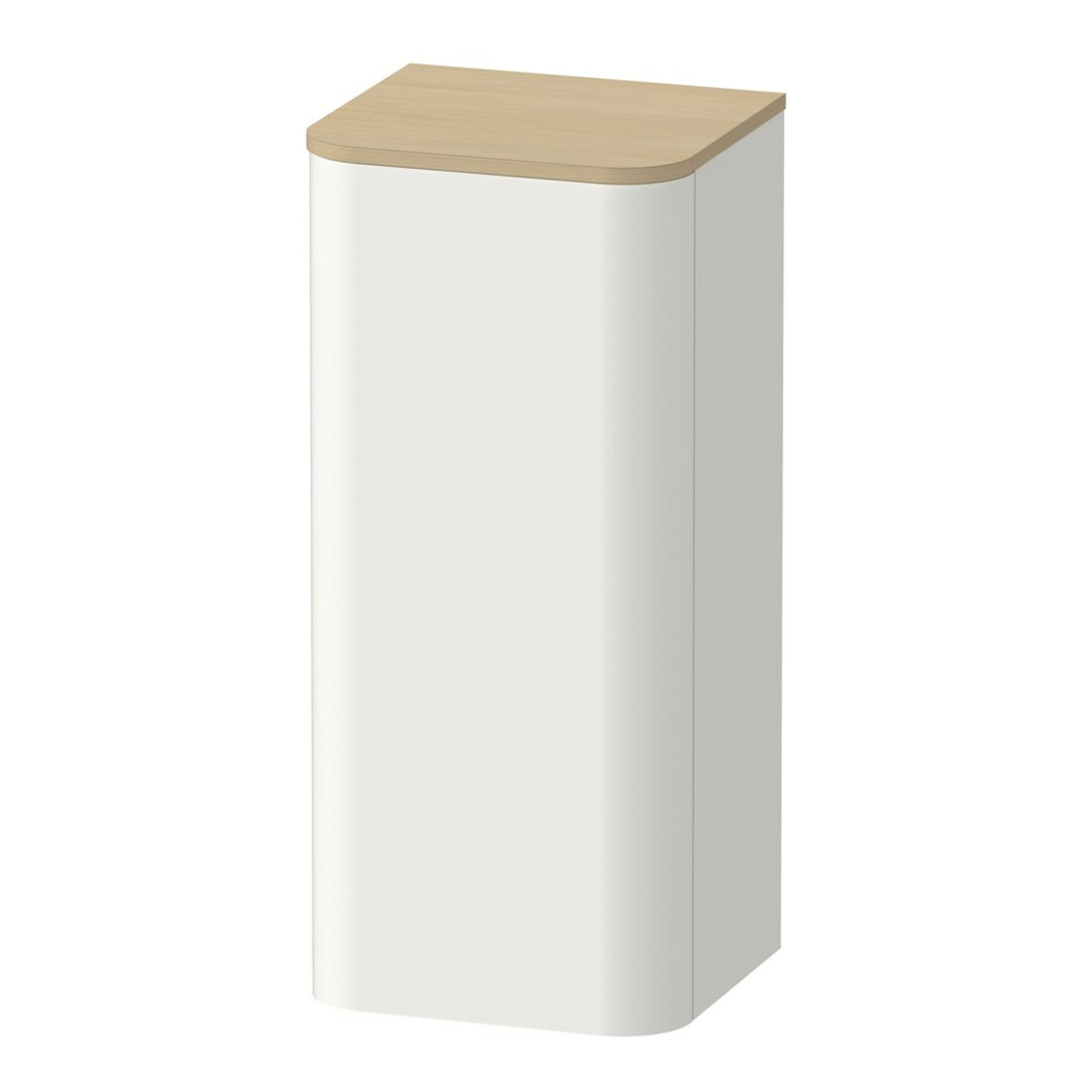 Duravit Halbhochschrank Happy D.2 Plus 40x36x88cm, 1 porte, droite, blanc nord mat