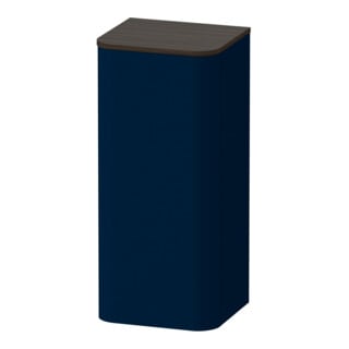 Duravit Halbhochschrank Happy D.2 Plus 40x36x88cm, 1 T., T. li, blau seidenmatt