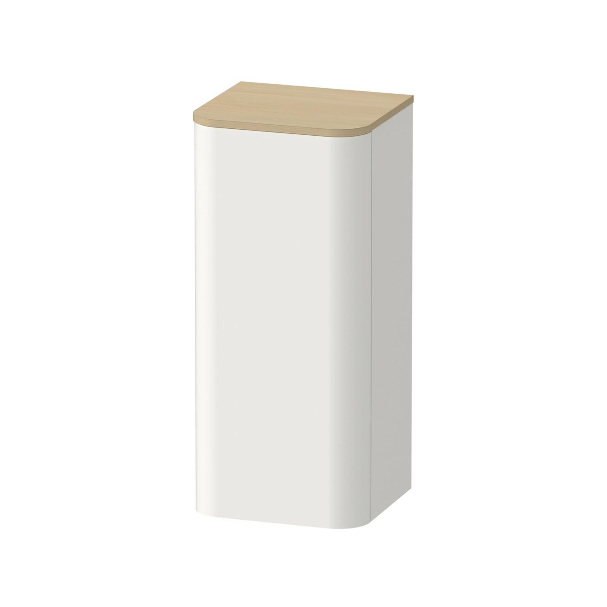 Duravit Halbhochschrank Happy D.2 Plus 40x36x88cm, 1 T., T. li, Nord we s-matt