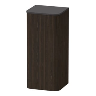 Duravit Halbhochschrank Happy D.2 Plus 40x36x88cm, 1 T., T. li, Nussb gebürstet