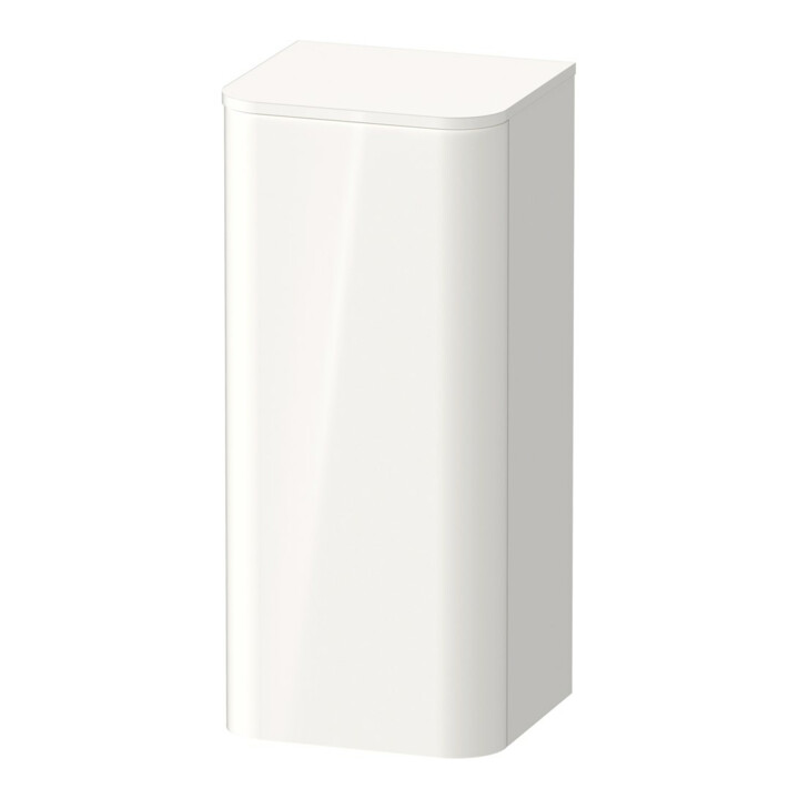Duravit Halbhochschrank Happy D.2 Plus 40x36x88cm, 1 T., T. li, weiß hochglanz