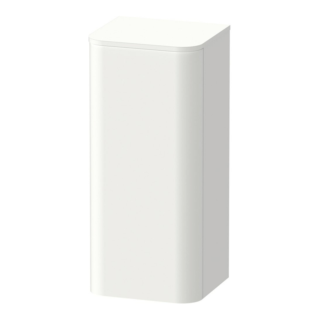 Duravit Halbhochschrank Happy D.2 Plus 40x36x88cm, 1 T., T. li, weiß seidenmatt