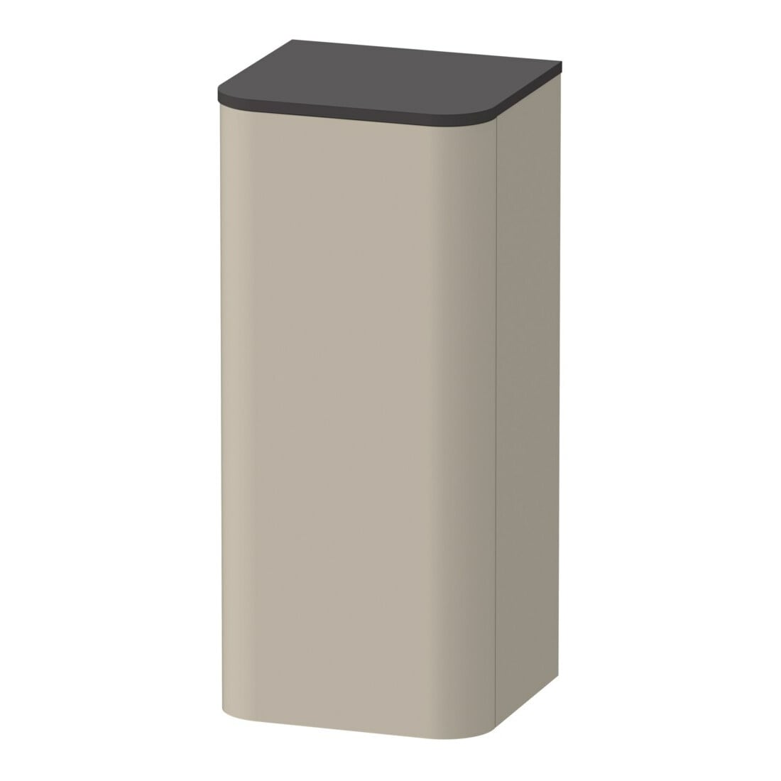 Duravit Halbhochschrank Happy D.2 Plus 40x36x88cm, 1 T., T. re, Tau seidenmatt