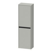 Duravit Halbhochschrank Ketho.2 40x24x132cm, 2 T, Anschl li, betongr ma