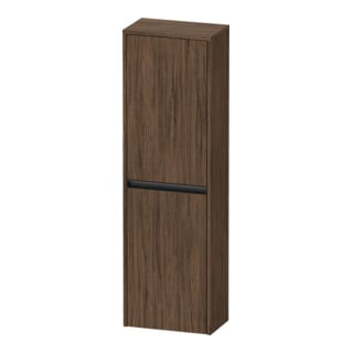 Duravit Halbhochschrank Ketho.2 40x24x132cm, 2 T, Anschl li, Nussb dkl.