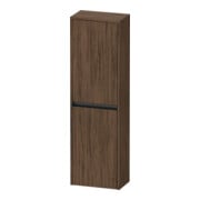 Duravit Halbhochschrank Ketho.2 40x24x132cm, 2 T, Anschl li, Nussb dkl.