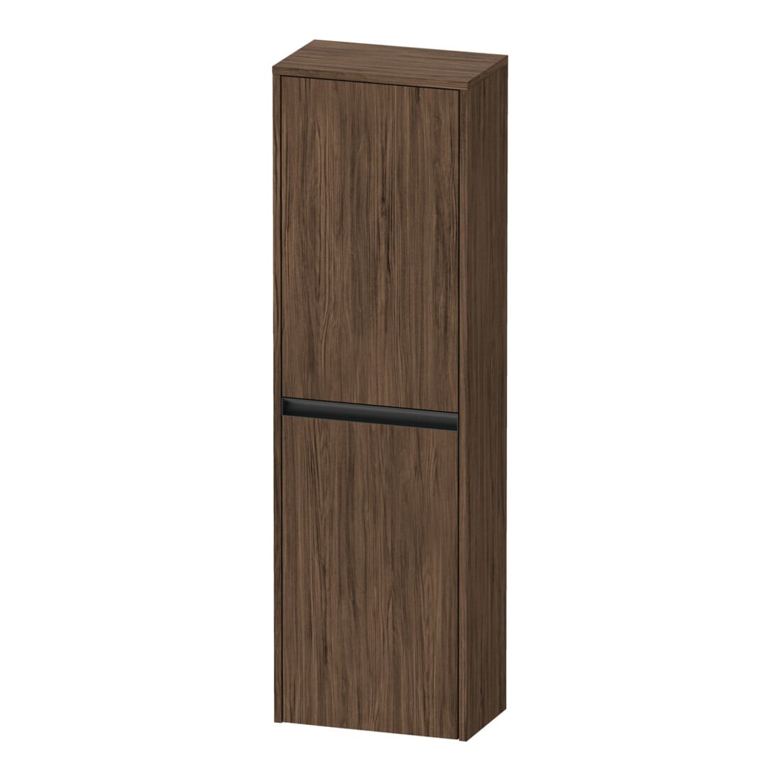 Duravit Halbhochschrank Ketho.2 40x24x132cm, 2 T, Anschl li, Nussb dkl.