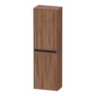 Duravit Halbhochschrank Ketho.2 40x24x132cm, 2 T, Anschl li, Nussb Nat