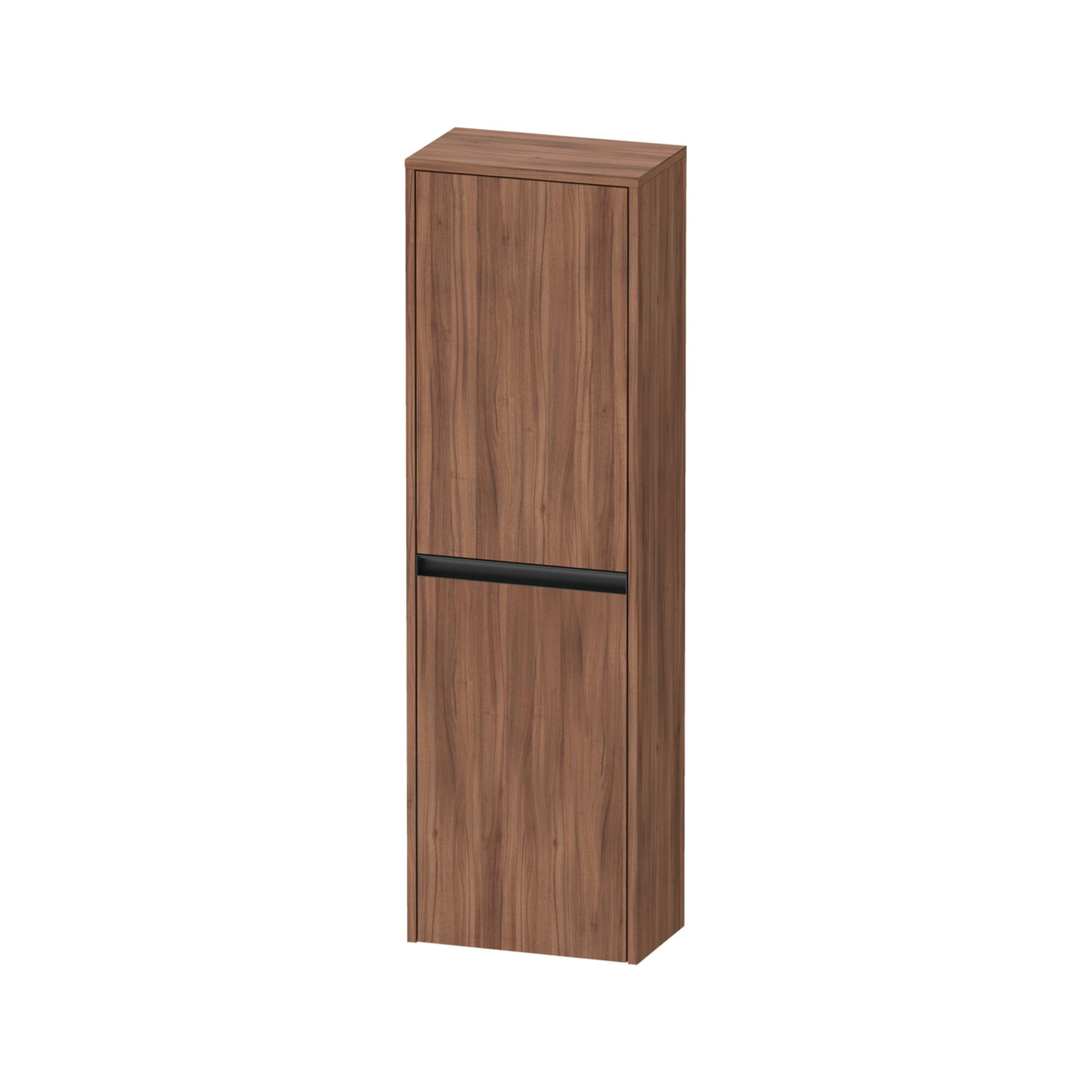Duravit Halbhochschrank Ketho.2 40x24x132cm, 2 T, Anschl li, Nussb Nat