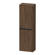 Duravit Halbhochschrank Ketho.2 40x24x132cm, 2 T, Anschl re, Nussb dkl.