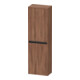 Duravit Halbhochschrank Ketho.2 40x24x132cm, 2 T, Anschl re, Nussb Nat-1