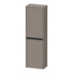 Duravit Halbhochschrank Ketho.2 40x24x132cm, 2 Tür., Anschl li, bas. ma-1