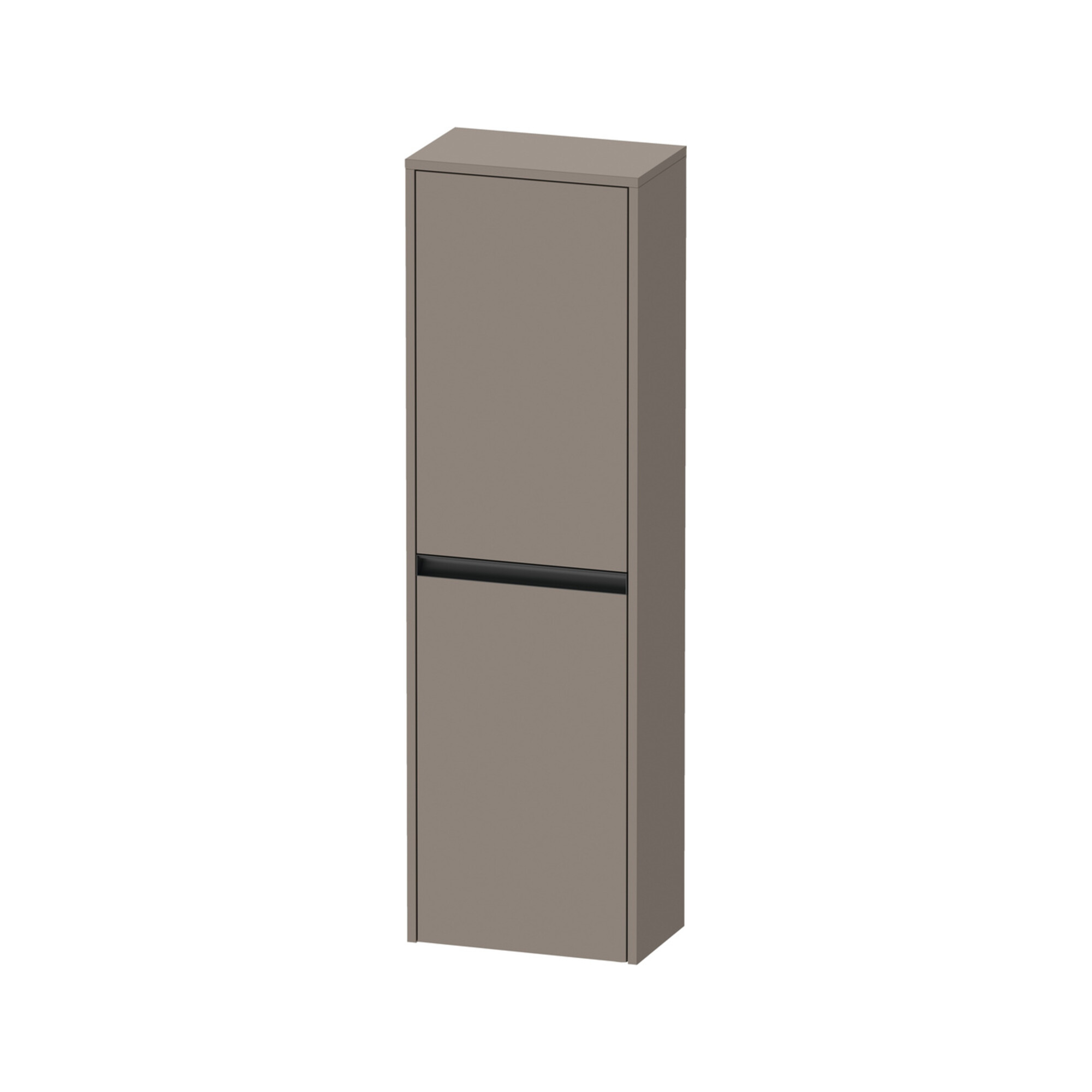 Duravit Halbhochschrank Ketho.2 40x24x132cm, 2 Tür., Anschl li, bas. ma