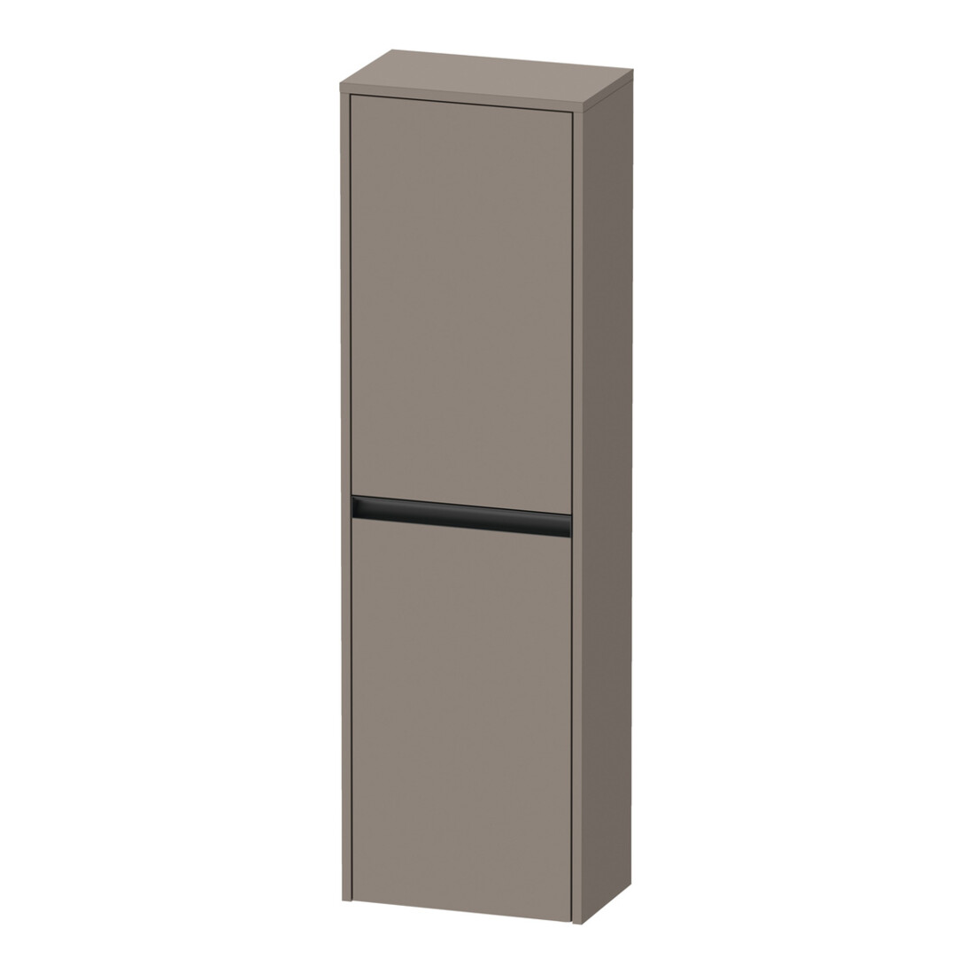 Duravit Halbhochschrank Ketho.2 40x24x132cm, 2 Tür., Anschl li, bas. ma