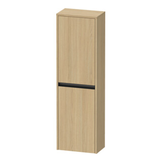 Duravit Halbhochschrank Ketho.2 40x24x132cm, 2 Tür., Anschl li, Ei natur